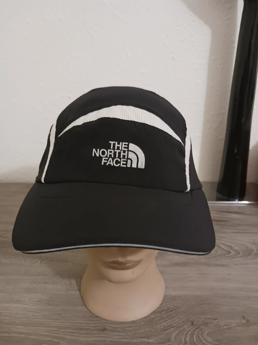 The North Face Black and White Performance Cap S/M/ L Adj